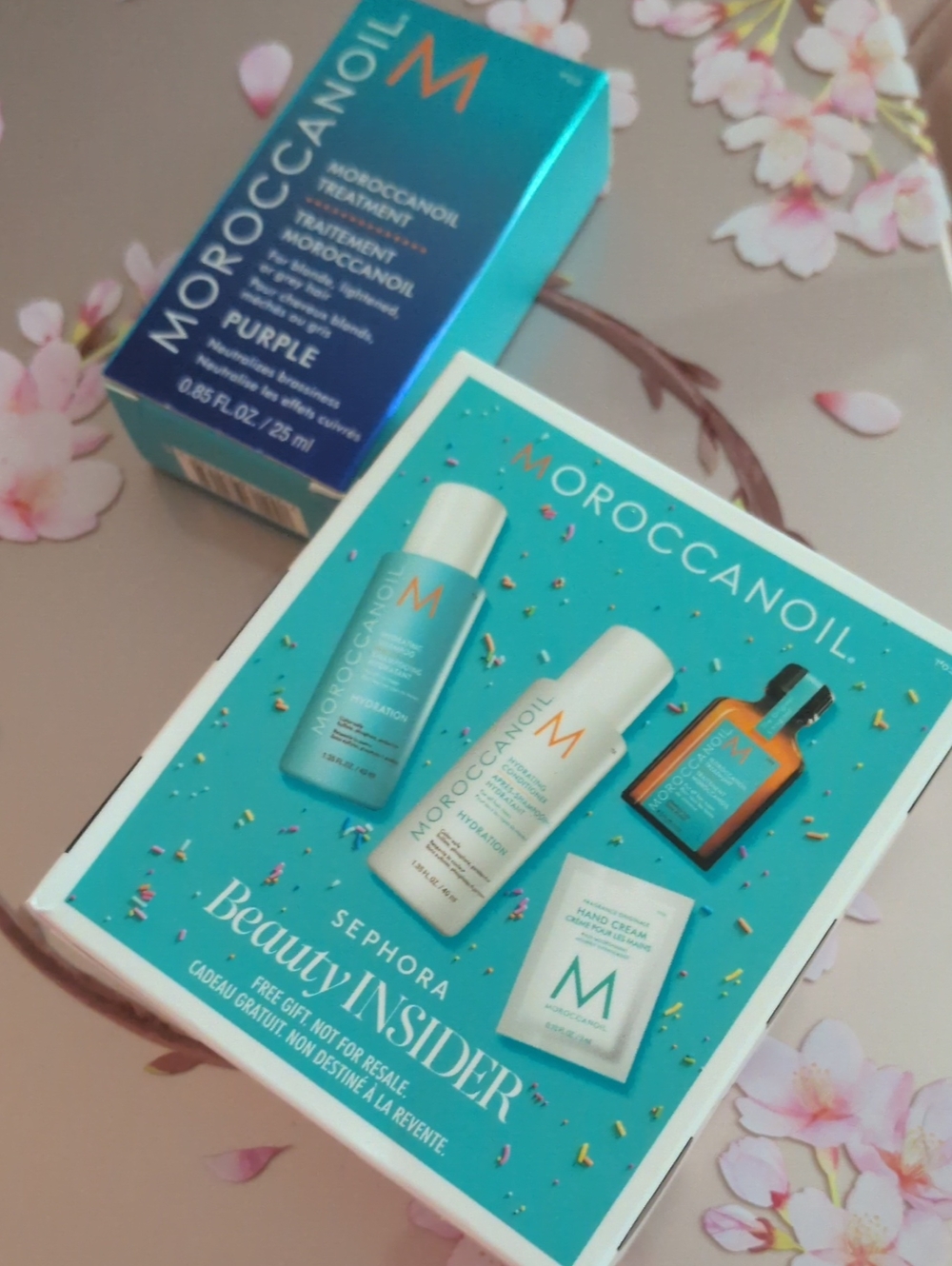 Moroccanoil Turquoise Skincare & Hair Treatment Set